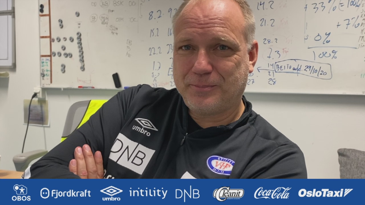 - Det er gøy å trene Vålerenga